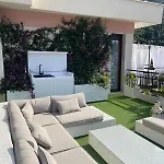 Sky Garden Maria Jose Liguria - Attico Vista Mare - Terraces - 2 Bagni- 2 Da Letto - Box, Wi-fi, Idromassaggio Free Inteiro Attico Per Voi, Con Ascensore * Rapallo