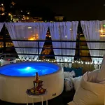 Sky Garden Maria Jose Liguria - Attico Vista Mare - Terraces - 2 Bagni- 2 Da Letto - Box, Wi-fi, Idromassaggio Free Inteiro Attico Per Voi, Con Ascensore Appartamento *