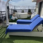 Sky Garden Maria Jose Liguria - Attico Vista Mare - Terraces - 2 Bagni- 2 Da Letto - Box, Wi-fi, Idromassaggio Free Inteiro Attico Per Voi, Con Ascensore Rapallo