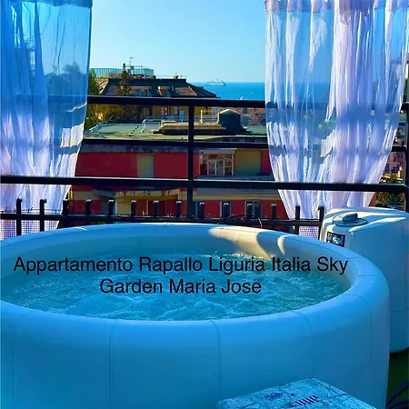 Διαμέρισμα Sky Garden Maria Jose Liguria - Attico Vista Mare - Terraces - 2 Bagni- 2 Da Letto - Box, Wi-fi, Idromassaggio Free Inteiro Attico Per Voi, Con Ascensore