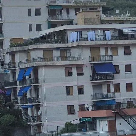 Apartament Sky Garden Maria Jose Liguria - Attico Vista Mare - Terraces - 2 Bagni- 2 Da Letto - Box, Wi-fi, Idromassaggio Free Inteiro Attico Per Voi, Con Ascensore Rapallo
